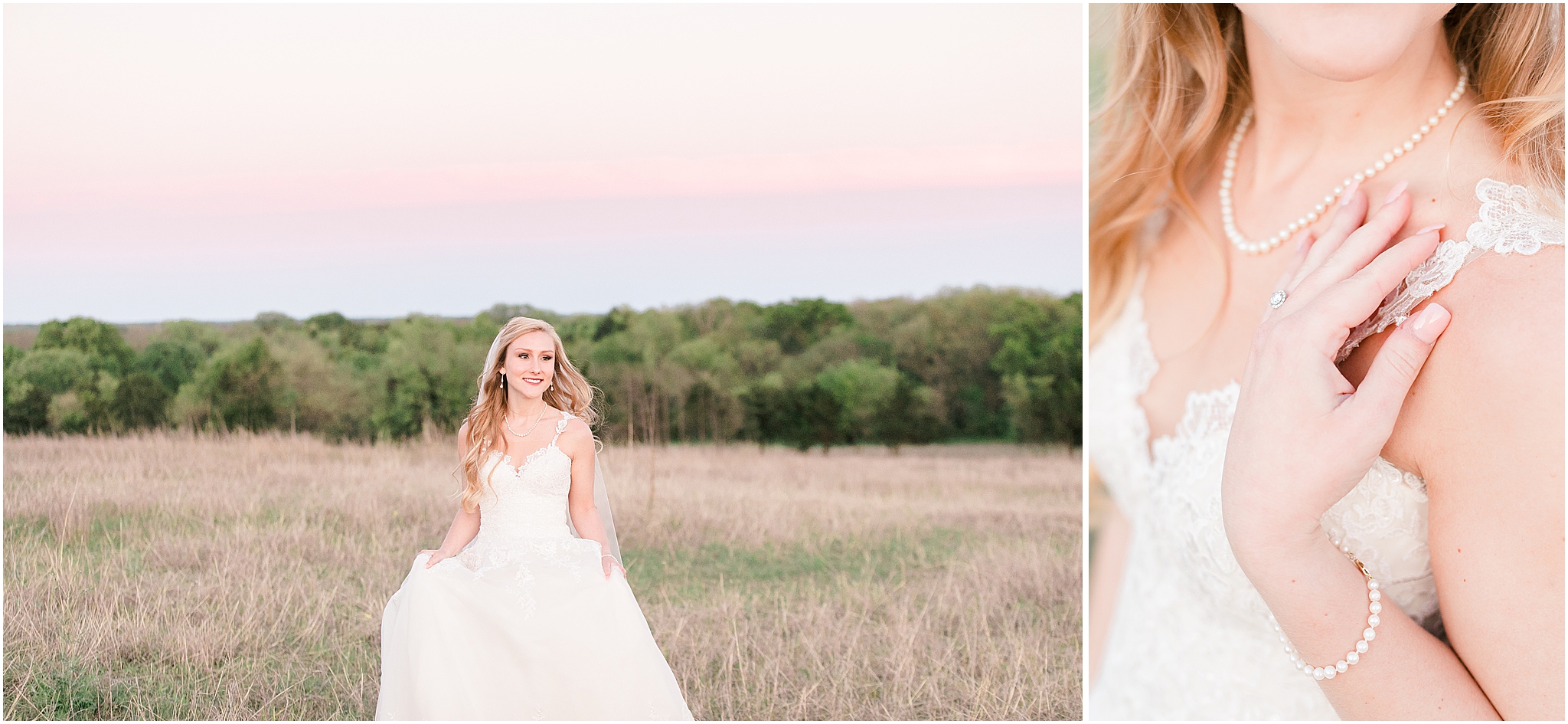 Sunset bridal Session by Dallas Wedding Photographer Jillian Hogan Photography 