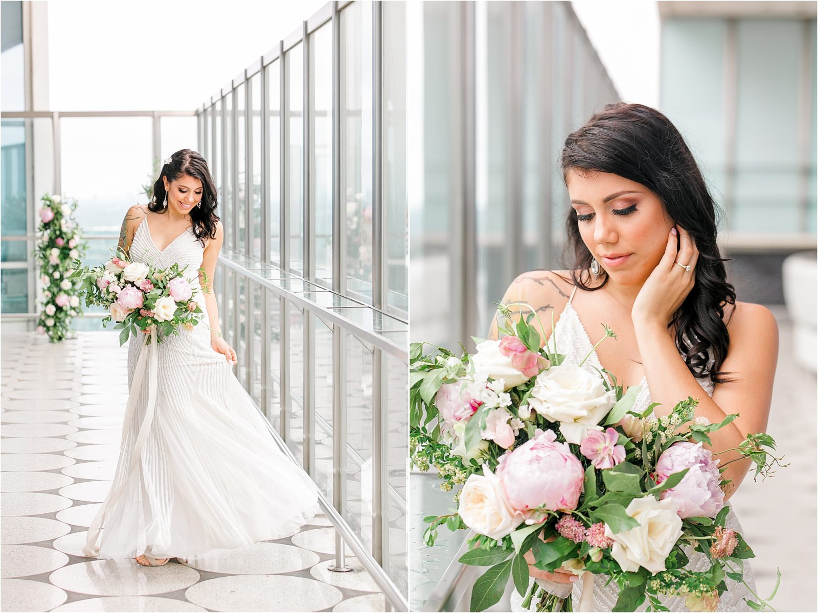 Bridal Session in Downtown Dallas by DFW Wedding Photographer Jillian Hogan based out of McKinney, TX 