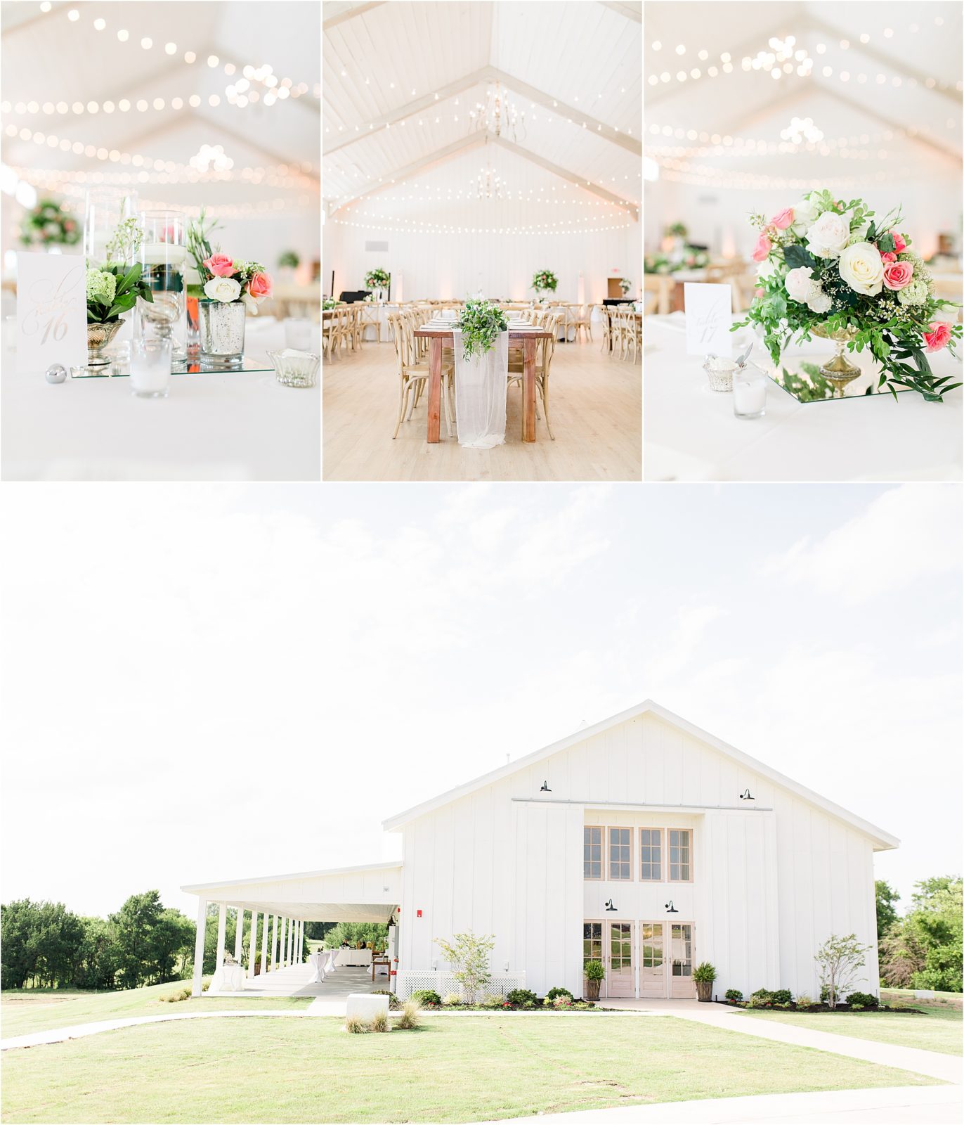 Wedding Reception at The Grand Ivory in Leonard, Texas By McKinney Wedding Photographer Jillian and Lovebird Lane Events 
