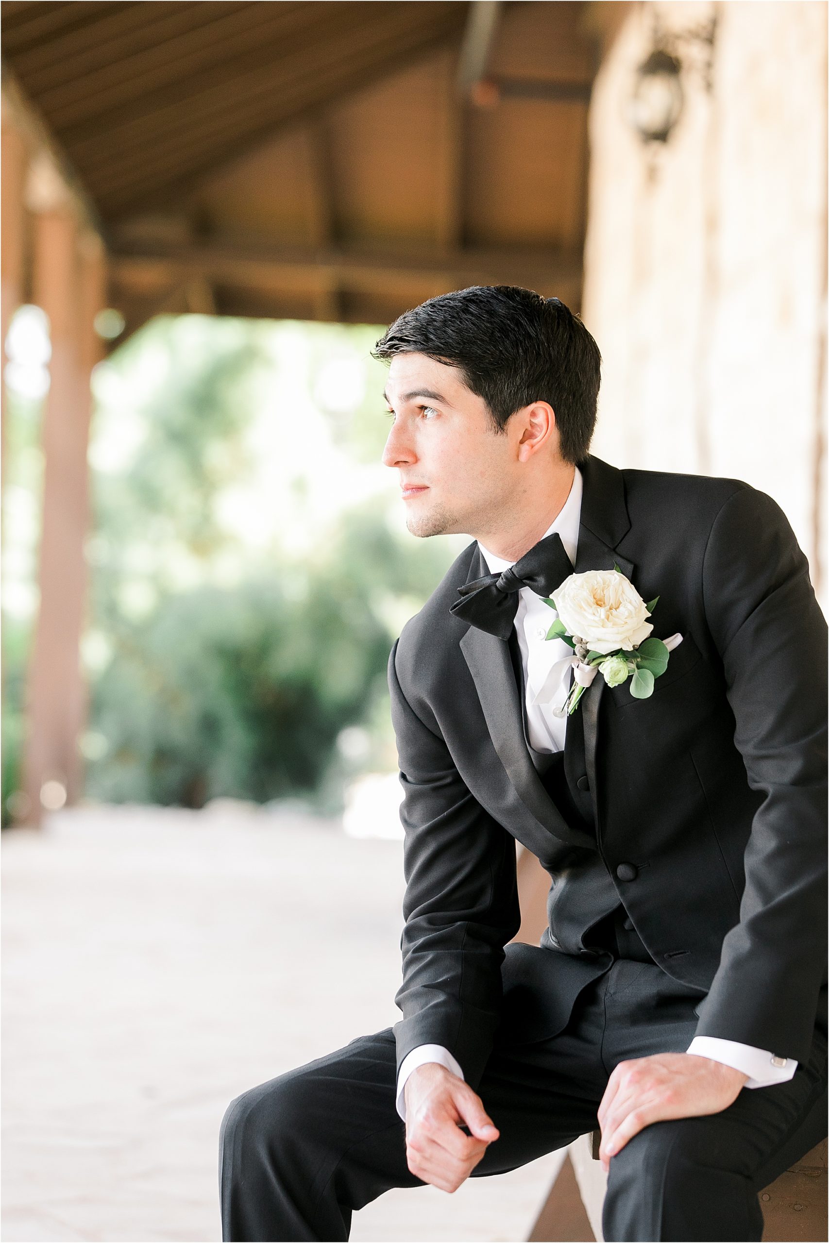 Groom Portraits at The Springs McKinney Wedding by Dallas Wedding Photographer Jillian Hogan