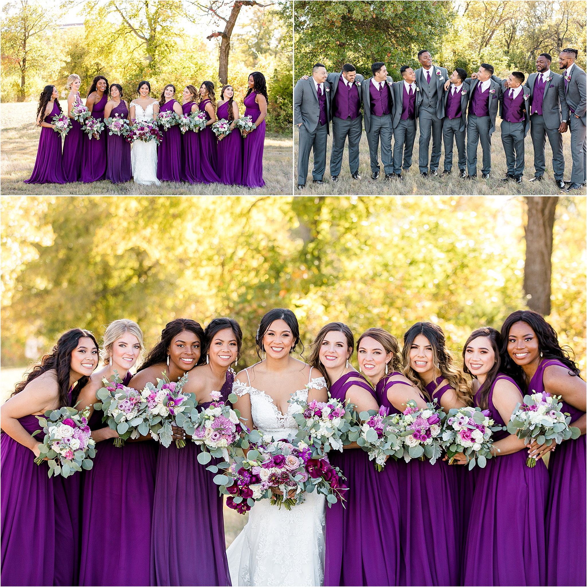 Colorful Fall Wedding in McKinney, Texas by McKinney, Texas Photographer Jillian Hogan 