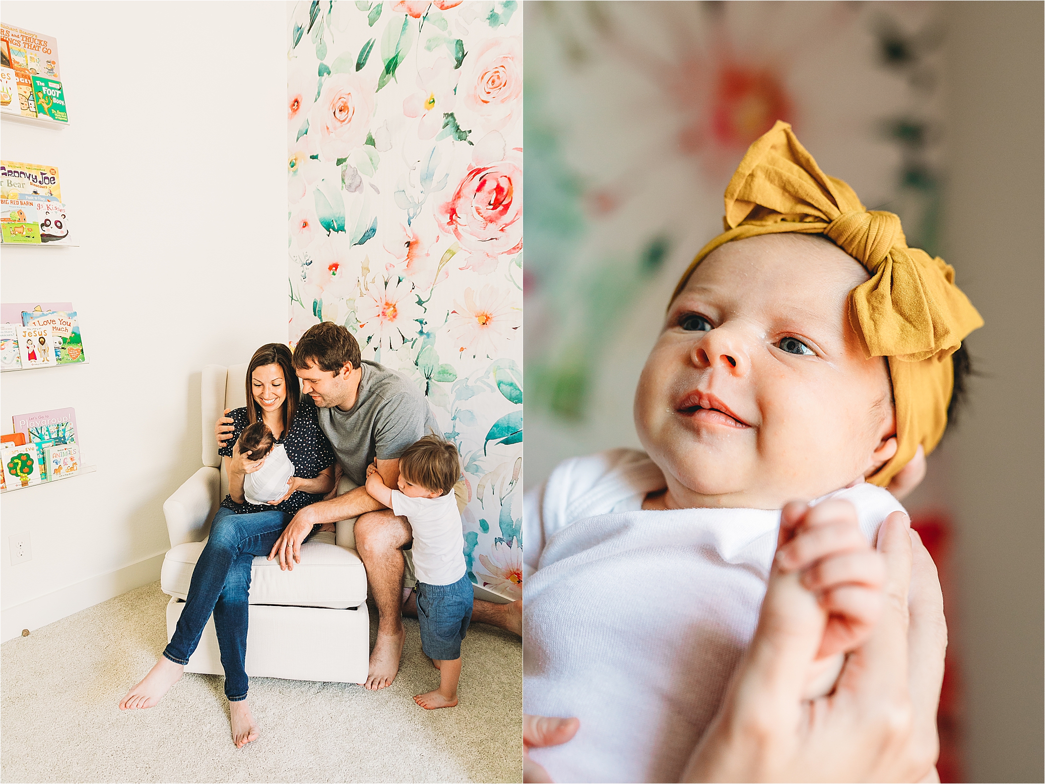 An in home lifestyle session with Dallas Photographer Jillian Hogan 