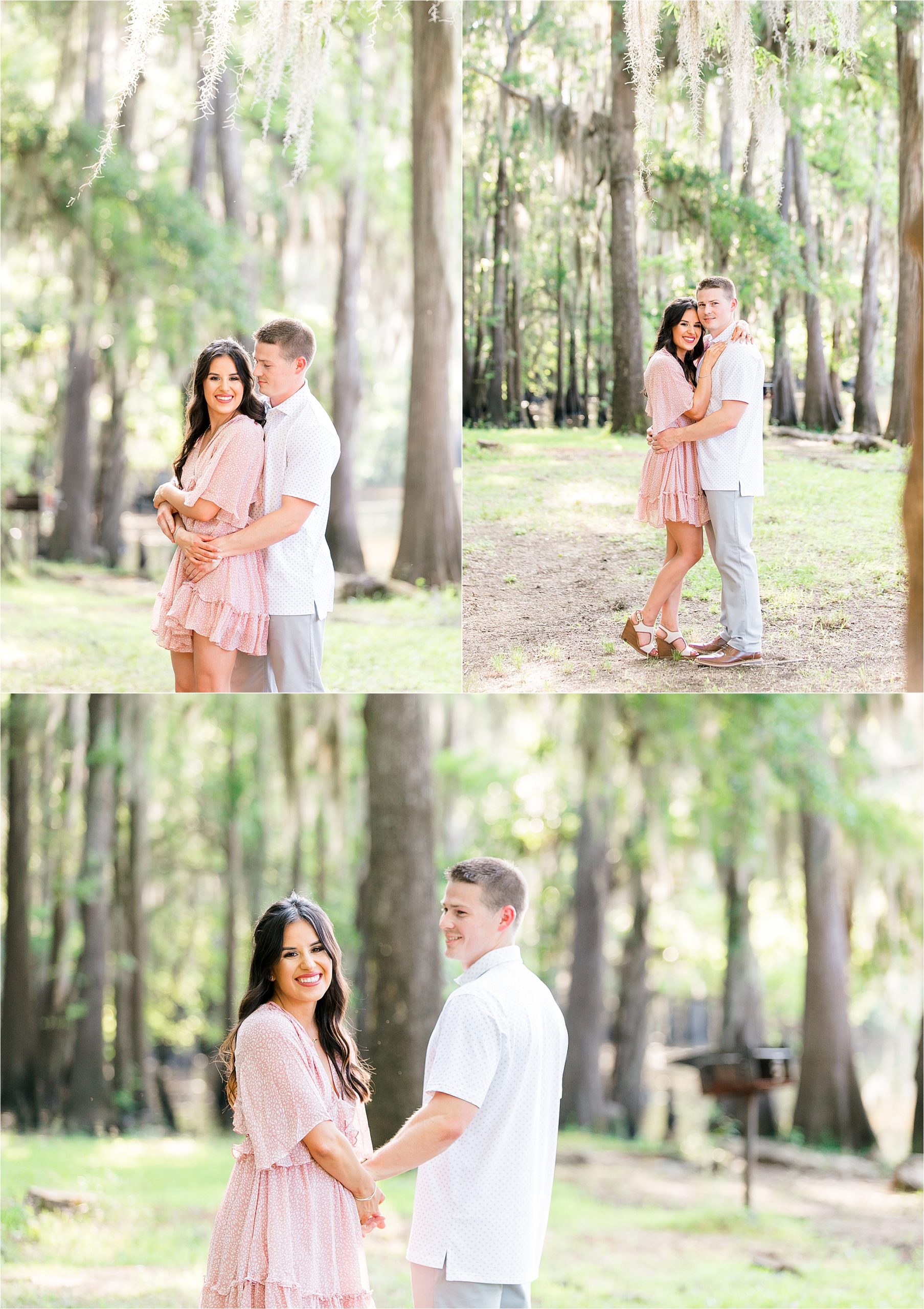 Caddo Lake State park engagement session by Dallas Wedding Photographer Jillian Hogan 